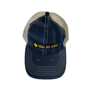 Texas Bee Supply Hat-Blue