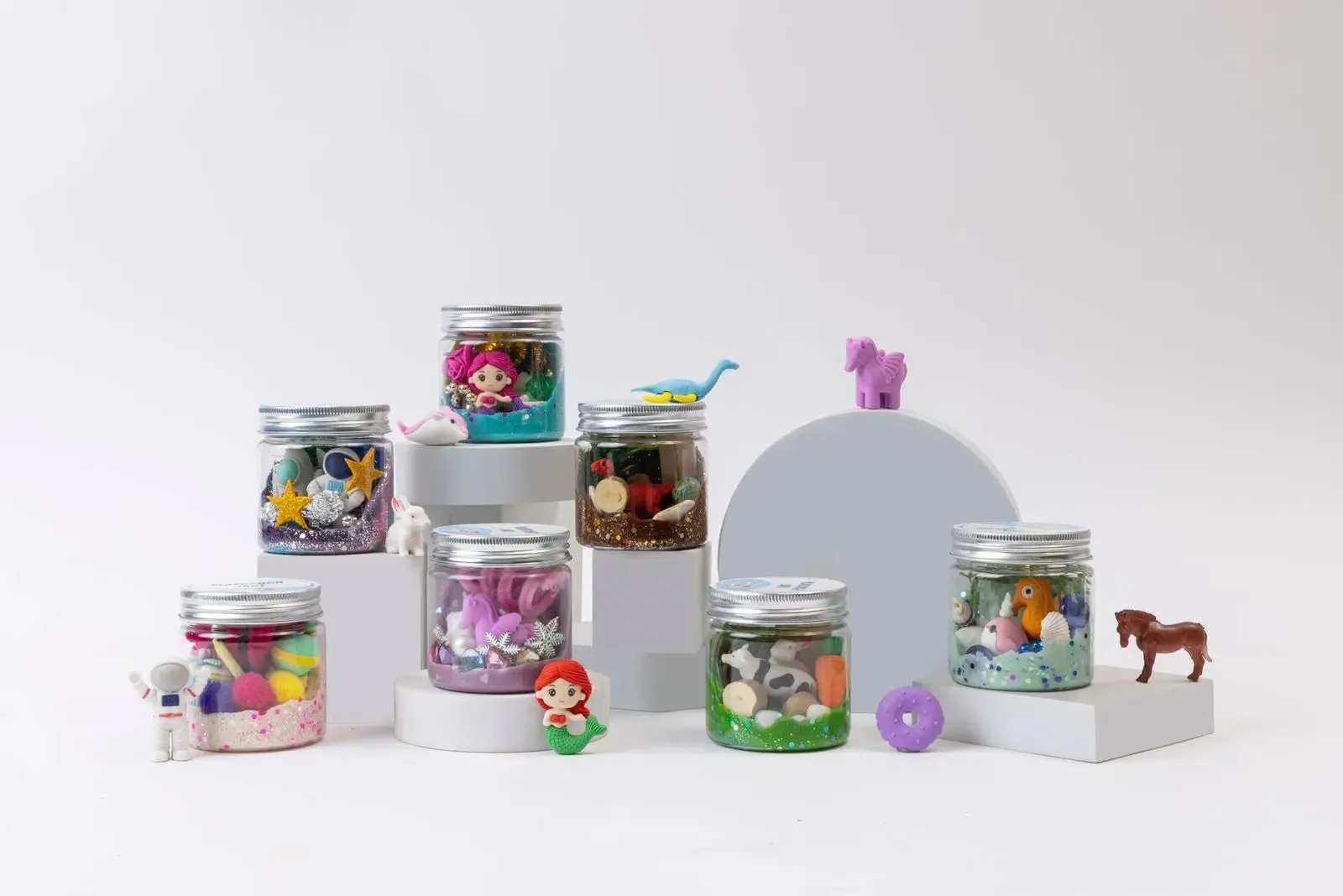 Themed Playdough Jar