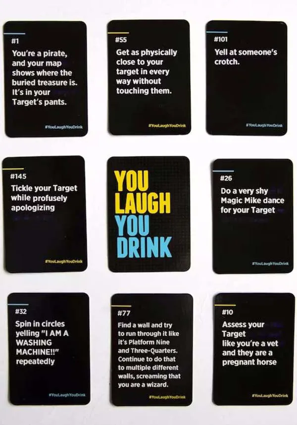 You Laugh, You Drink | GAME